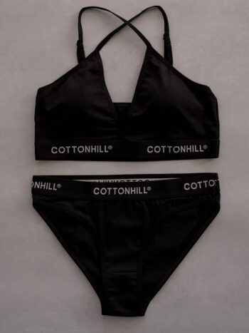 Dvodjelni set CottonEase - crni