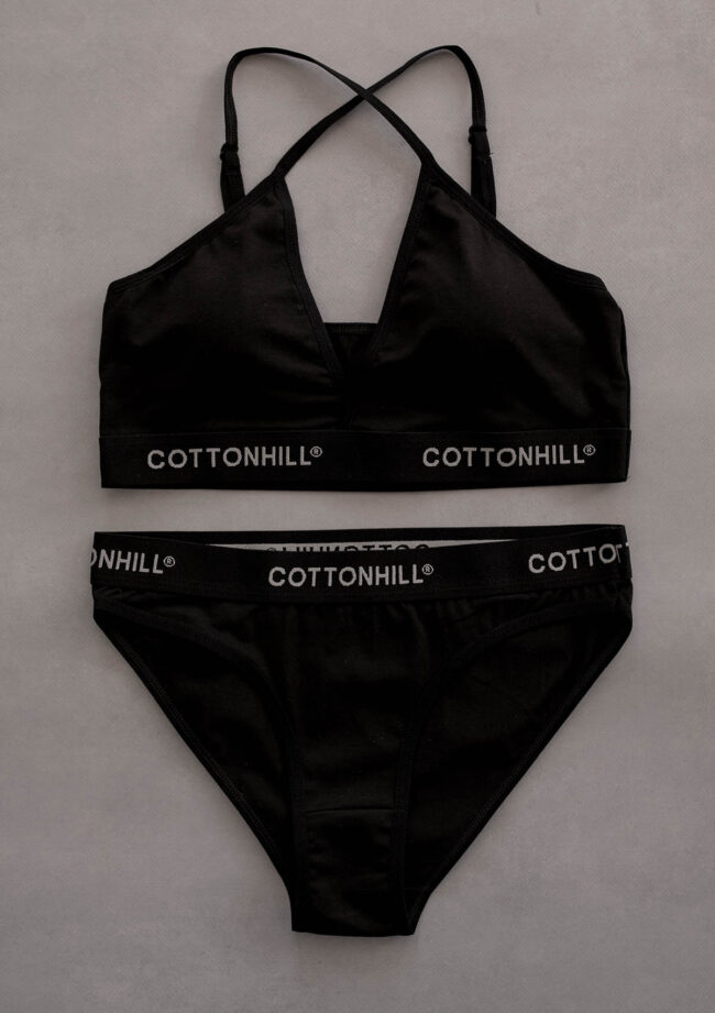 dyihvo1x8Ji1dUQnLFMO8 Dvodjelni set CottonEase - crni - Slika 1