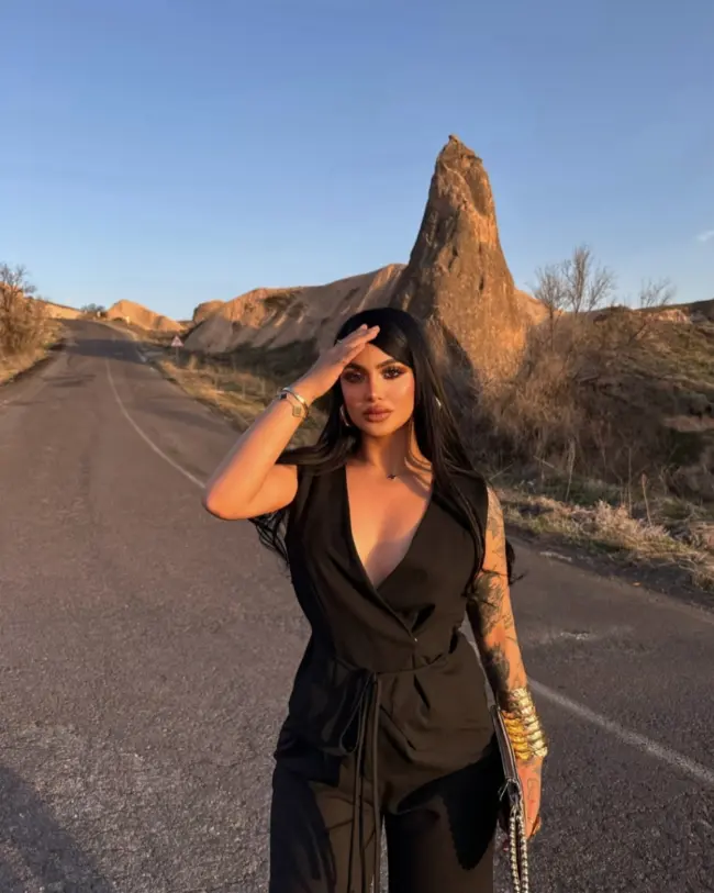 Dvodjelni set -odijelo- Linda - crni - Slika 4