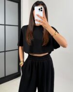 Dvodjelni set Dana - crni - Slika 4