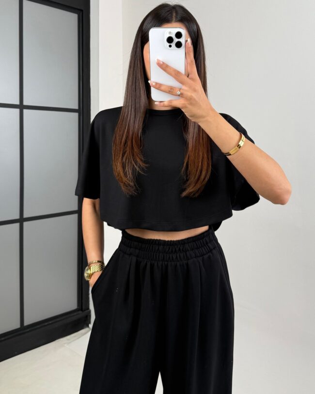 Dvodjelni set Dana - crni - Slika 4