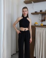 Dvodjelni set Una - crni - Slika 5