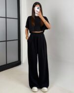 Dvodjelni set Dana - crni - Slika 3