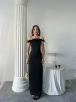 Maxi haljina Amara - crna - Slika 2