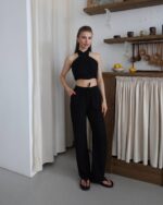 Dvodjelni set Una - crni - Slika 3