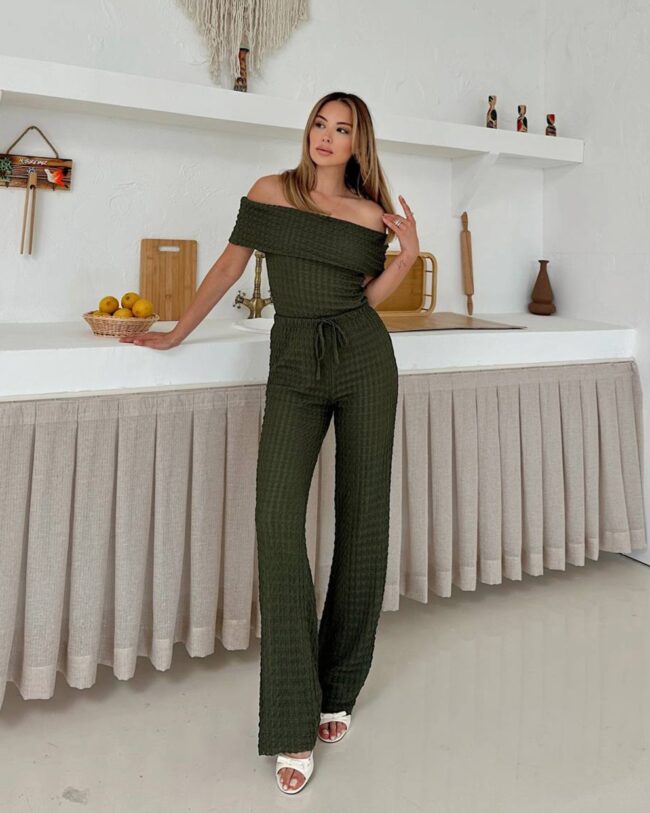 Dvodjelni set Lora - zeleni - Slika 6