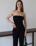 Dvodjelni set Dora - crni - Slika 5