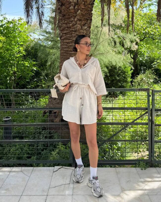 Dvodjelni set Iva  - cream - Slika 4