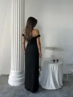 Maxi haljina Amara - crna - Slika 3