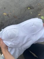 Midi haljina Brionna - bijela - Slika 5