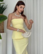 Dvodjelni set Keyla - žuti - Slika 3