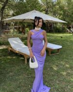 Maxi haljina Tia - ljubičasta - Slika 2