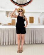 Dvodjelni set Jonna - crni - Slika 7