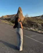 Dvodjelni set - odijelo - Linda - sivi - Slika 4