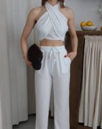 Dvodjelni set Una - bijeli - Slika 6