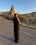 Dvodjelni set -odijelo- Linda - crni - Slika 2