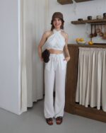 Dvodjelni set Una - bijeli - Slika 4