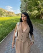 Dvodjelni set Milnor - bež - Slika 3